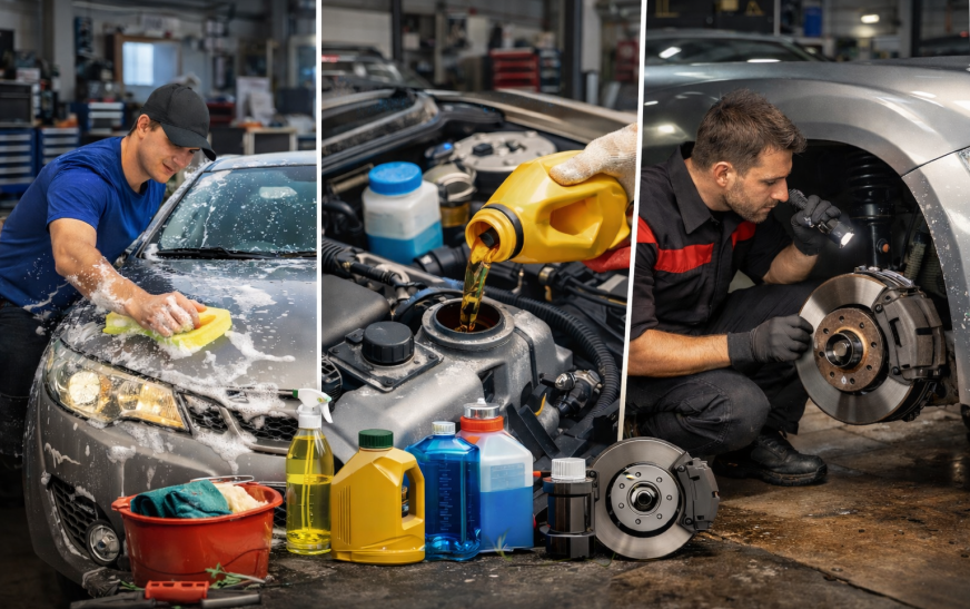 Pregătirea mașinii pentru primăvară