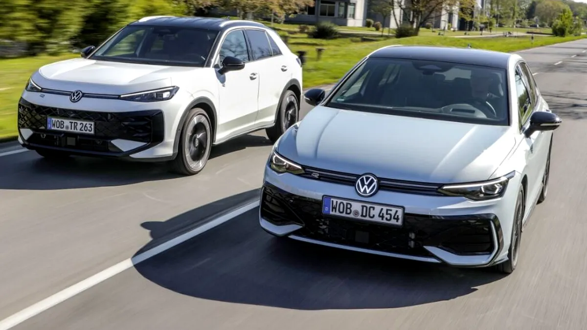 🚗Volkswagen schimbă jocul: Golf și T-Roc devin full-hybrid fără priză!
